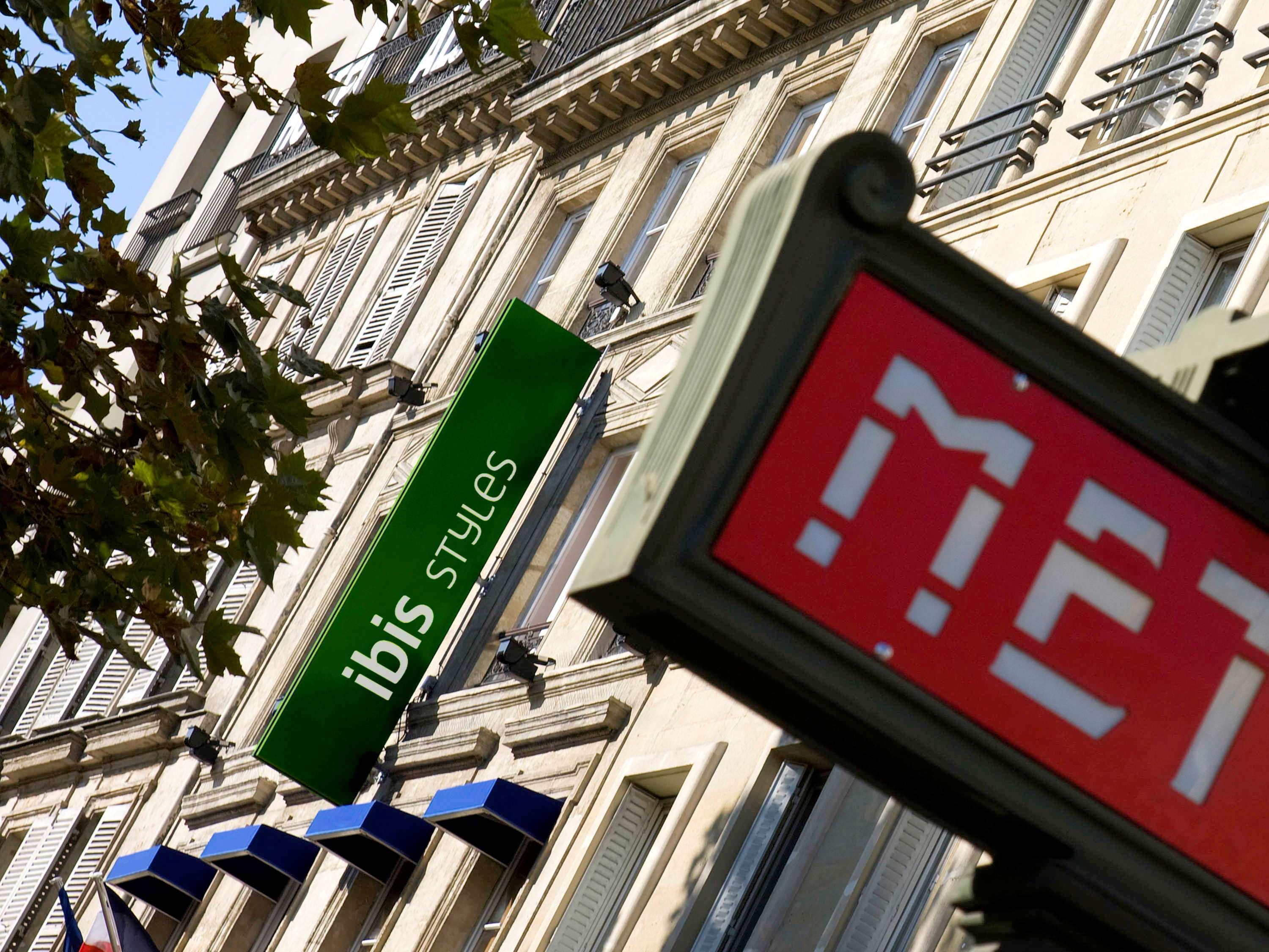 Ibis Styles Paris Gare De L'Est Tgv Hotel Exterior photo